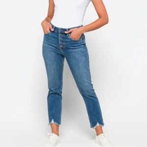 JUST USA - Phillip Slim Straight Jean - 8/29 Indigo